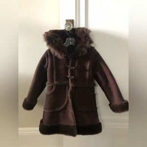 Baby gap brown warm coat